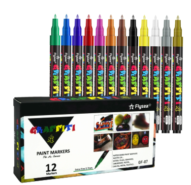 Graffiti Paint Markers 2.5mm thickness Art&Crafts Scrapbooking Hobby Gift