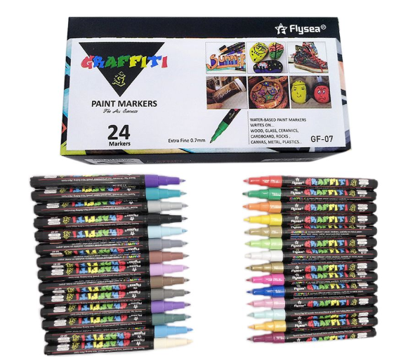 Graffiti Paint Markers 2.5mm thickness Art&Crafts Scrapbooking Hobby Gift