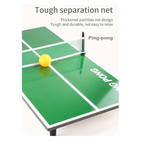 MINI Table Tennis Ping Pong Table Top Game Kids Activity Compact
