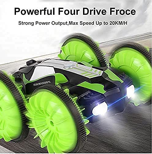 Remote Control 4WD Monster Stunt Car High Speed 360 Flip Amphibious