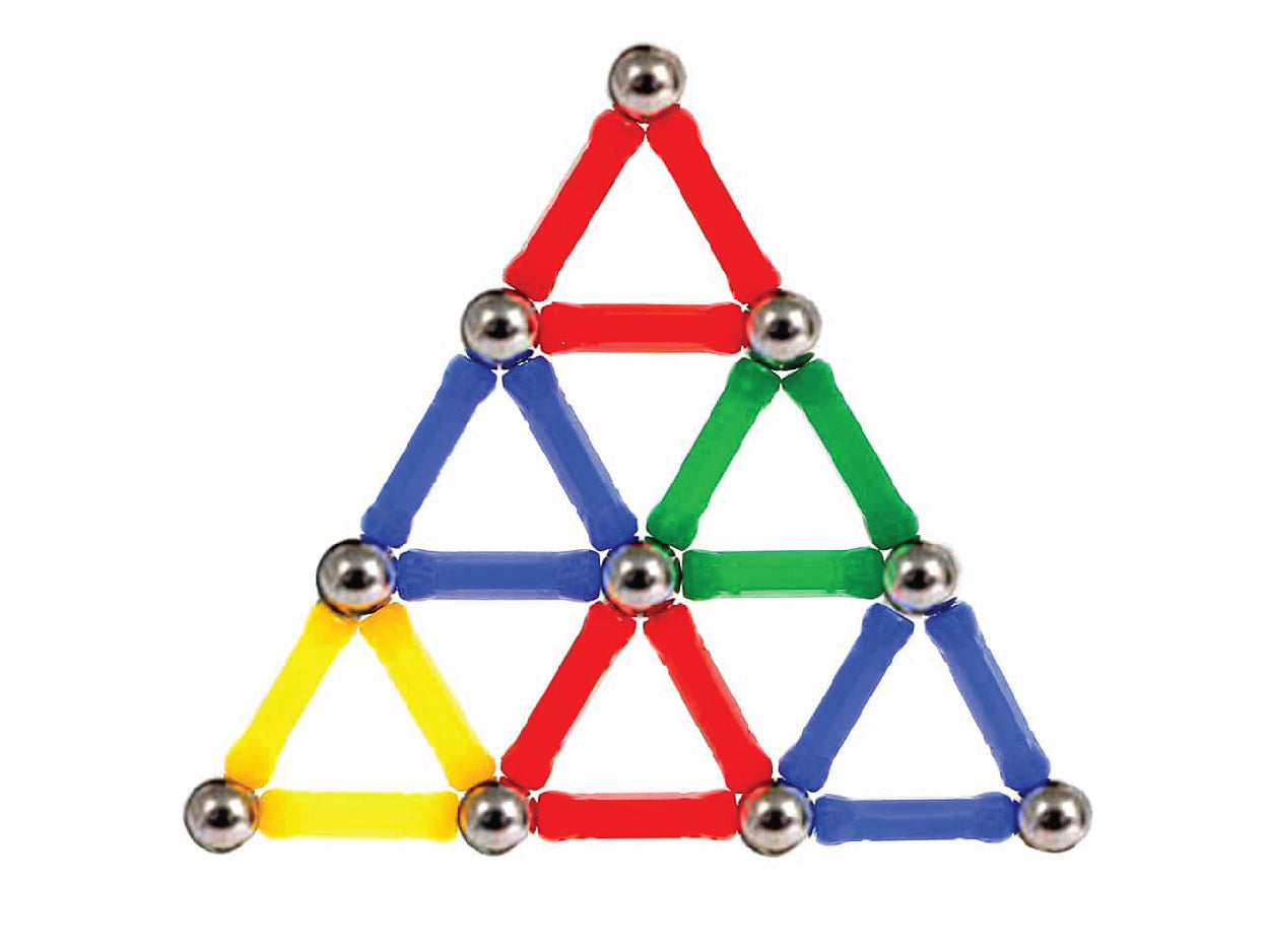 Magnetic constructor “Magnastix” (228 parts)