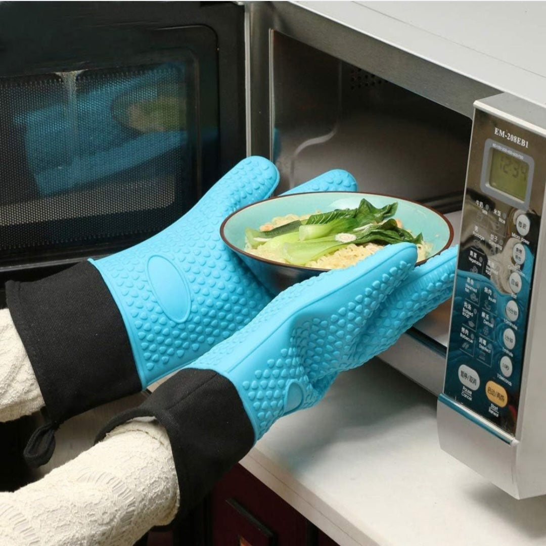 Silicone Kitchen Oven Glove/Mitt Heat Resistant Non Slip Single Glove