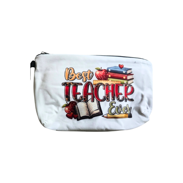 3 Piece Teacher Appreciation Gift Bag Set - Best Teacher Apple Design