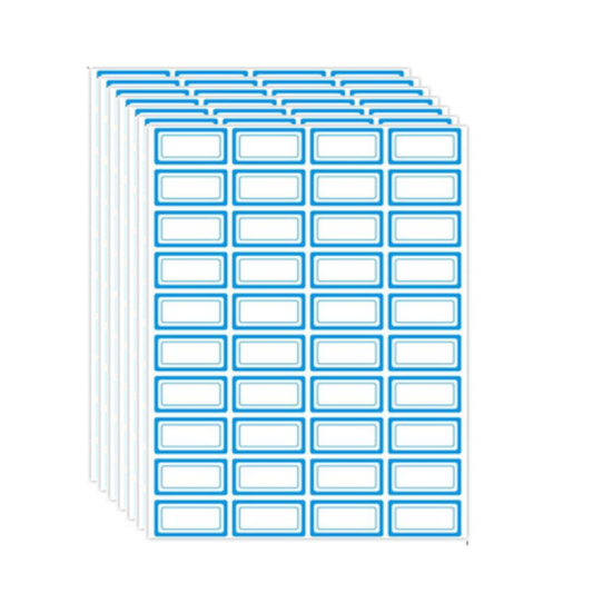 20 Sheets 40 p/sheet 800 Label Sticker Self-Adhesive Writable School Book