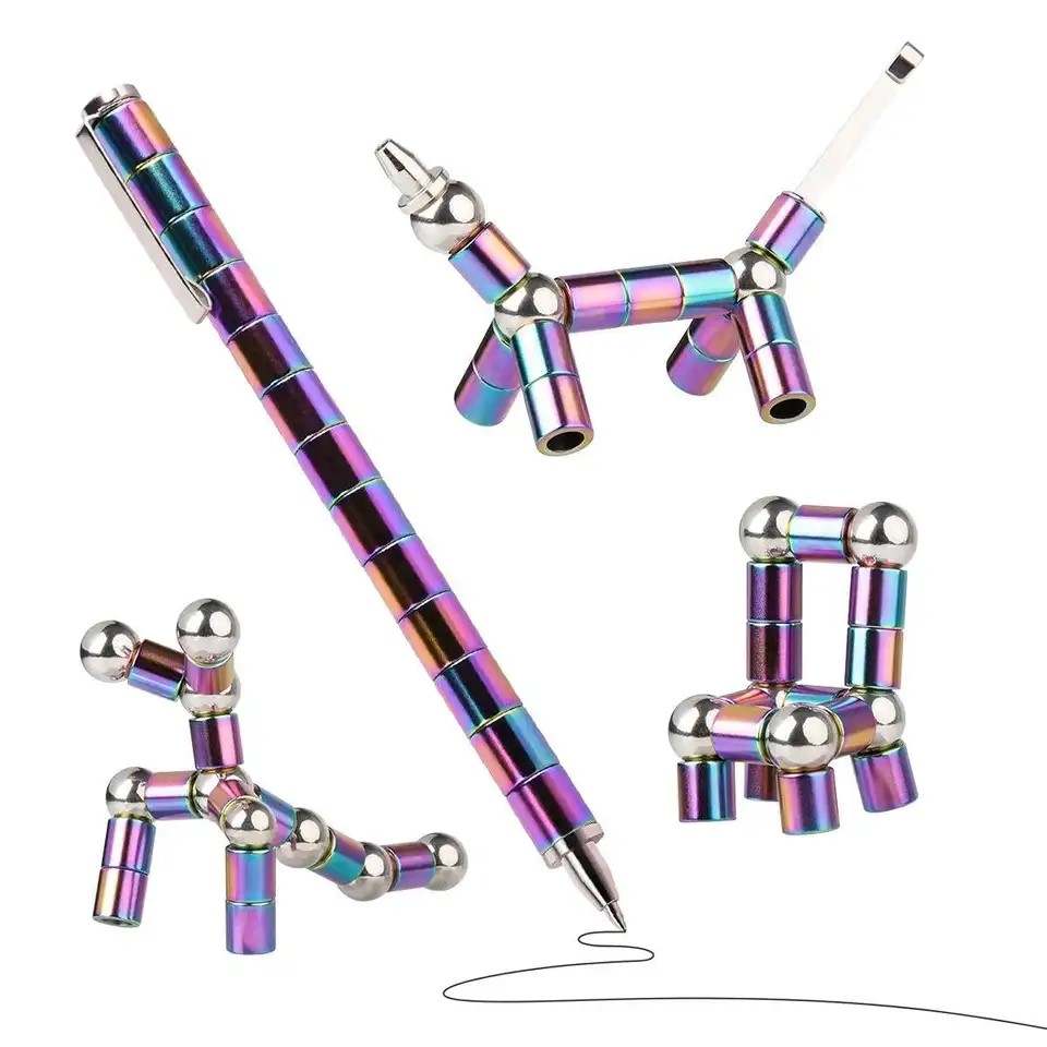 Magnetic Polar Fidget Pen Novelty Gift