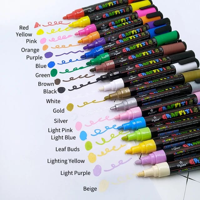 Graffiti Paint Markers 2.5mm thickness Art&Crafts Scrapbooking Hobby Gift