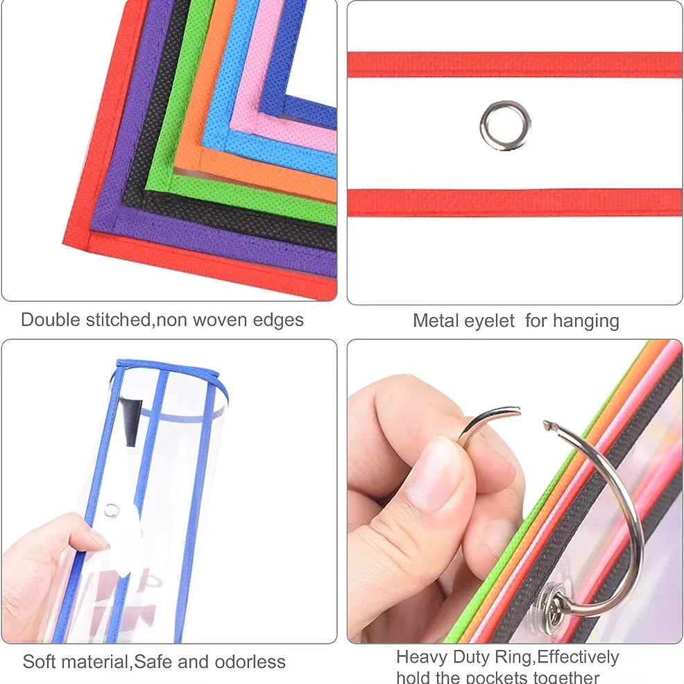 Dry eraser with markers
