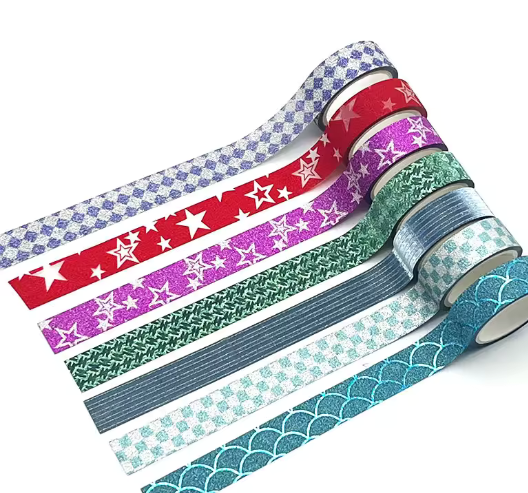 28 Rolls Gold Foil Washi Tape Schools Art Gifts Decorative Scrapbook 3M