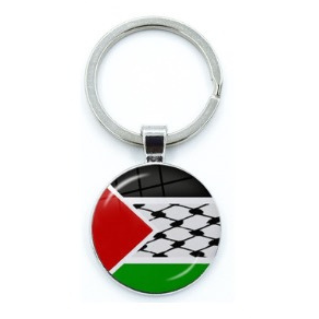 Stainless Steel Palestine Keyring -16 Designs
