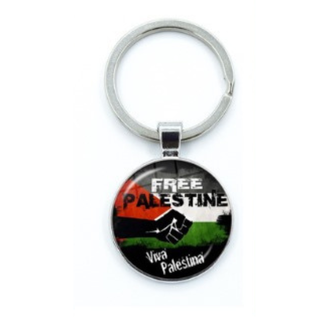 Stainless Steel Palestine Keyring -16 Designs