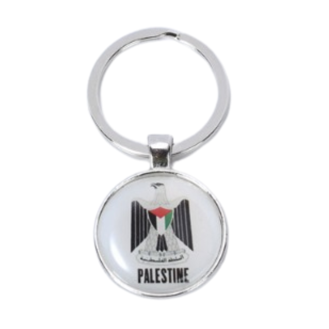 Stainless Steel Palestine Keyring -16 Designs