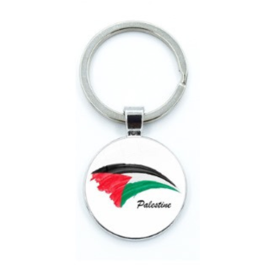 Stainless Steel Palestine Keyring -16 Designs