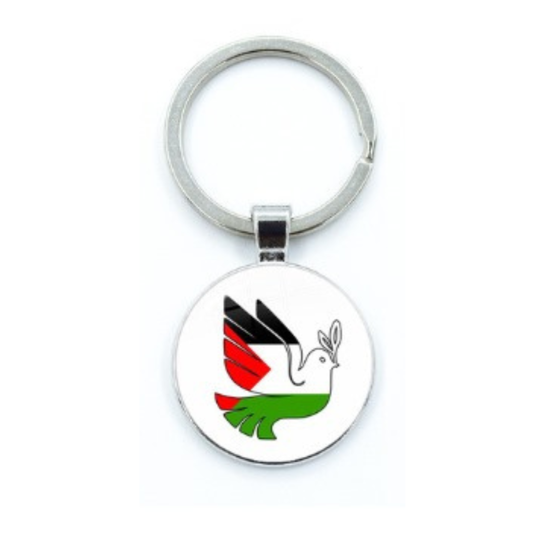 Stainless Steel Palestine Keyring -16 Designs