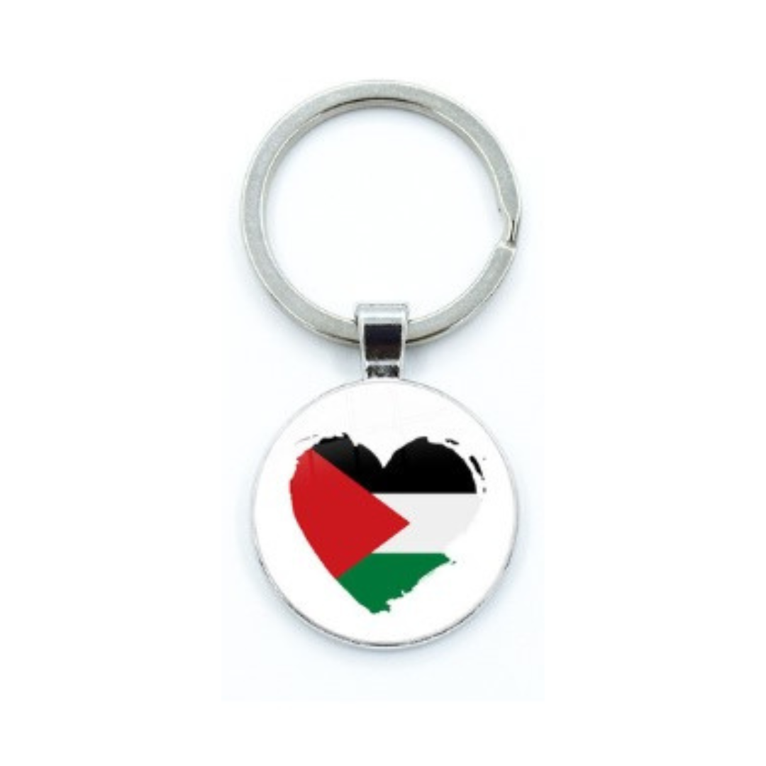 Stainless Steel Palestine Keyring -16 Designs
