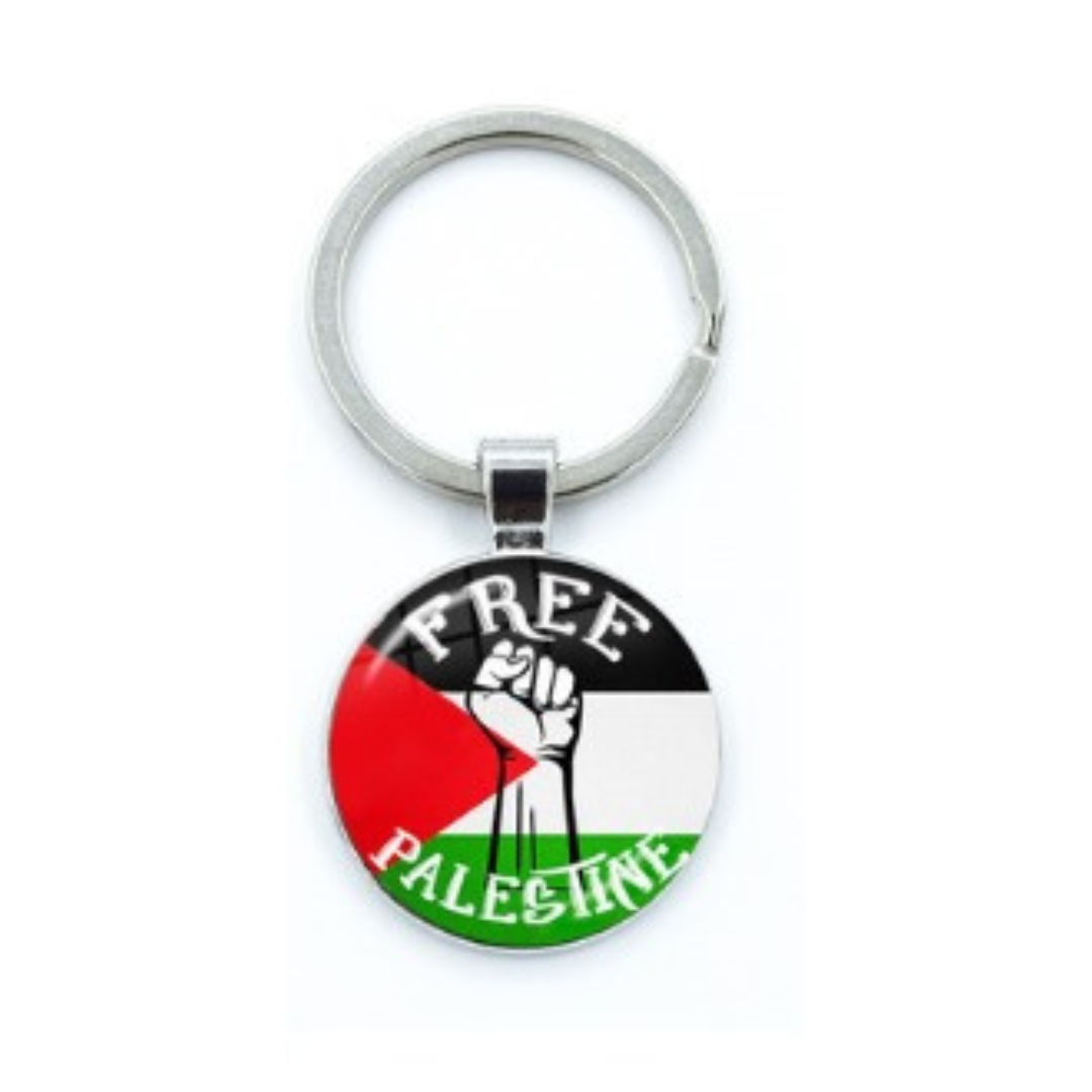 Stainless Steel Palestine Keyring -16 Designs