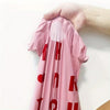 100 Express Polymailers Packaging 32x43cm Self-Adhesive Pink & Red Print