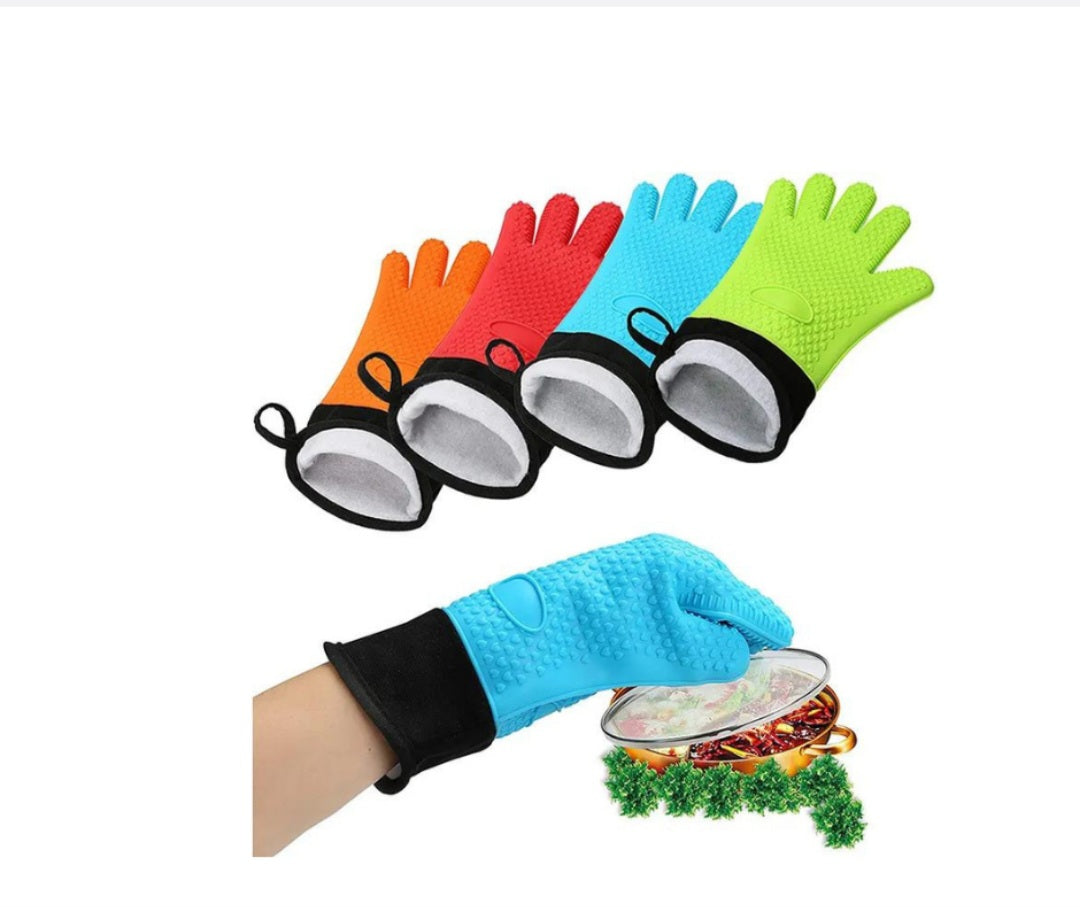 Silicone Kitchen Oven Glove/Mitt Heat Resistant Non Slip Single Glove