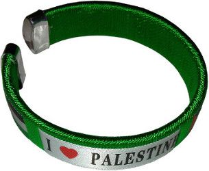 3 Pack Palestine Bracelets -Black Red Green