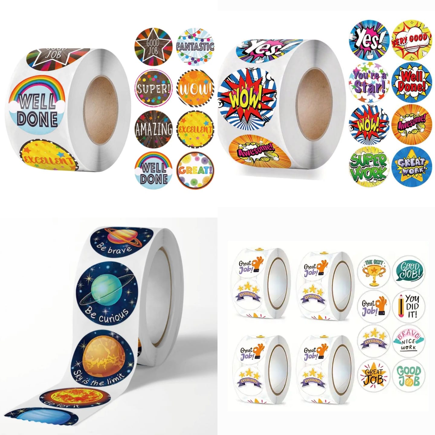 English School Stickers Single