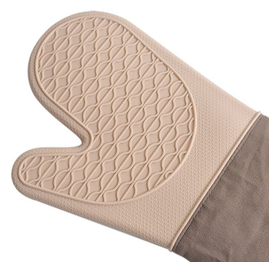Silicone Non Slip Gloves 2 Piece - pink camel