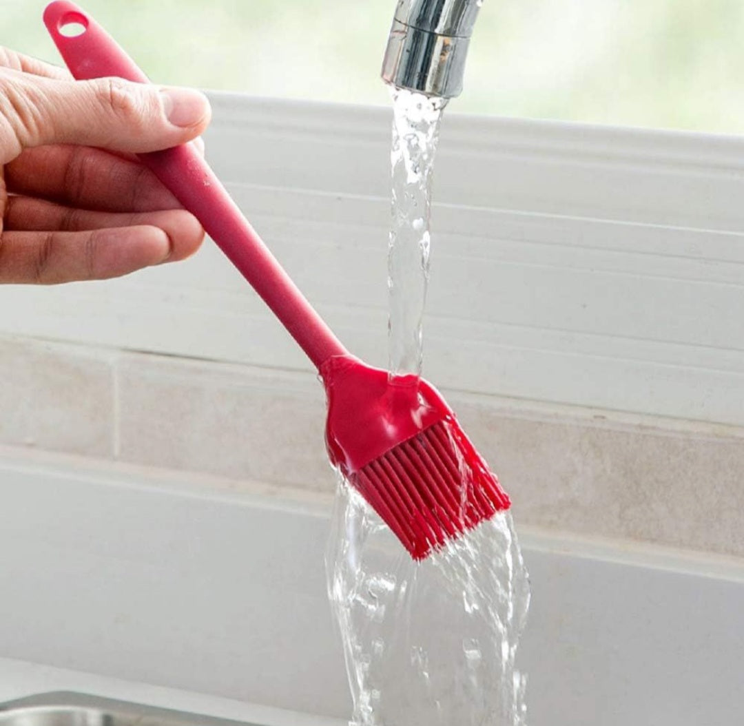 Silicone Pastry Basting Brushes 3 colour pack