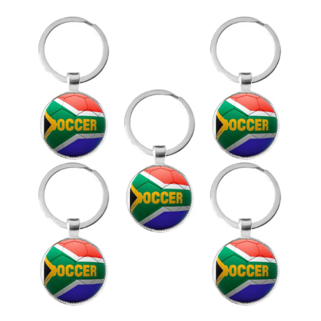 Soccer Keyring 5 pack