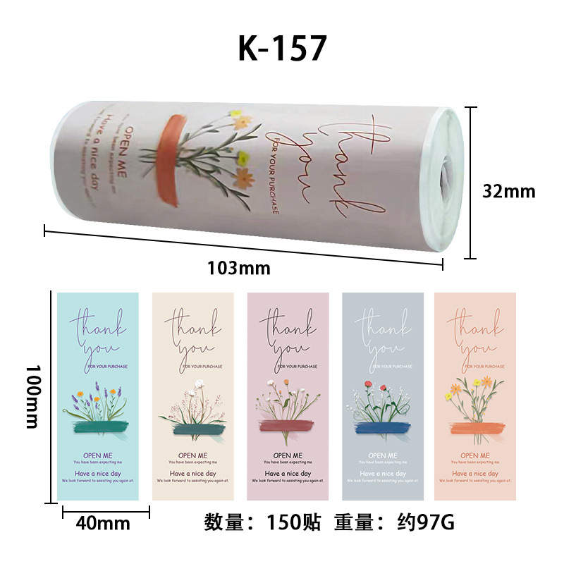 Thank you Tube Stickers