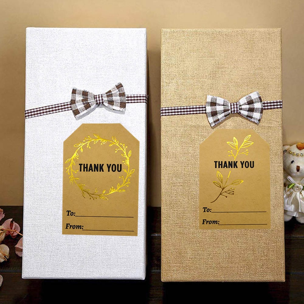 Thank you Label sticker 2