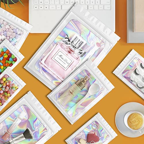 White Holographic bags