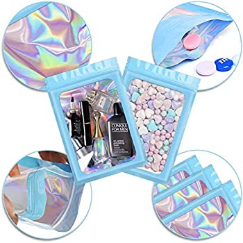 Blue Holographic Bags
