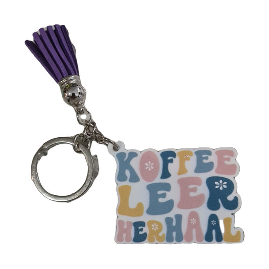 Afrikaans Teacher Keyrings