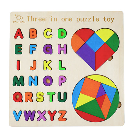 Wooden Puzzle Toy (8 types)