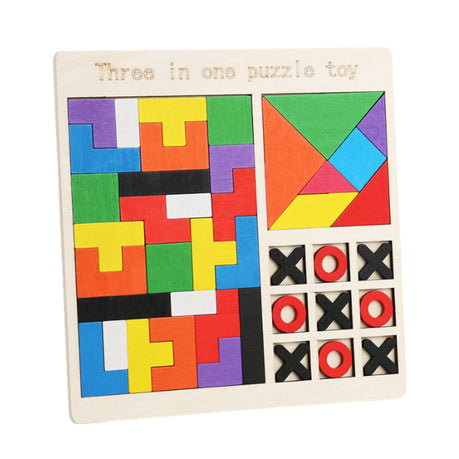 Wooden Puzzle Toy (8 types)