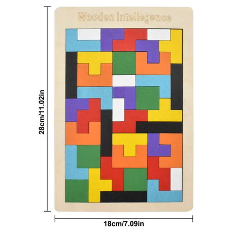 Wooden Puzzle Toy (8 types)