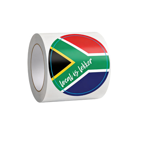 South Africa sticker 30 x 30mm (300 roll)