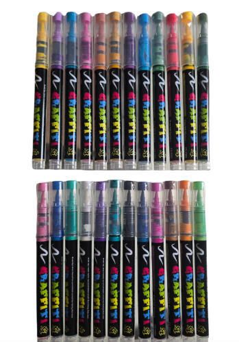 Graffiti Paint Markers 2.5mm thickness Art&Crafts Scrapbooking Hobby Gift