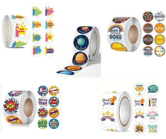 5 Combo (2500 stickers)