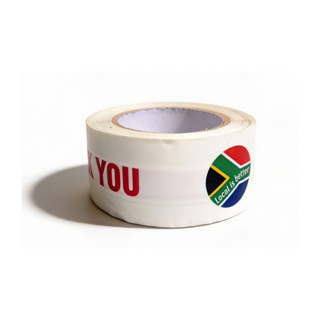 100 Meter Heavy Duty Adhesive South Africa Thank You BOPP Tape