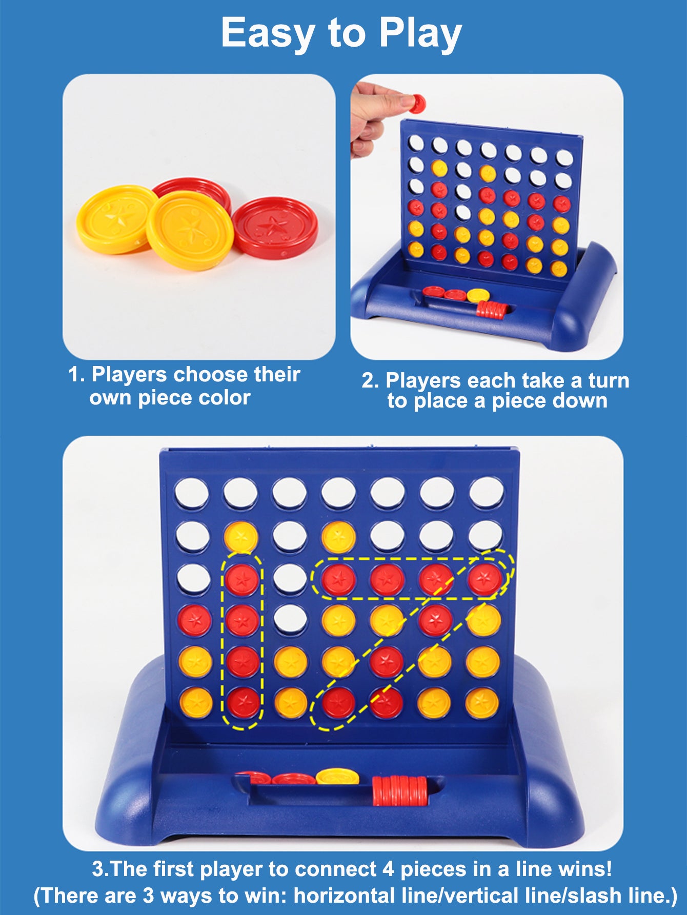 Connect 4 Classic Travel Board Games