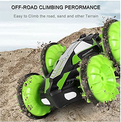 Remote Control 4WD Monster Stunt Car High Speed 360 Flip Amphibious