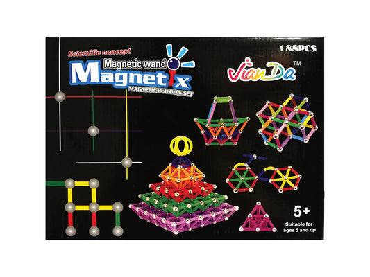 Magnetic Constructor Magnetix (188 Pieces)