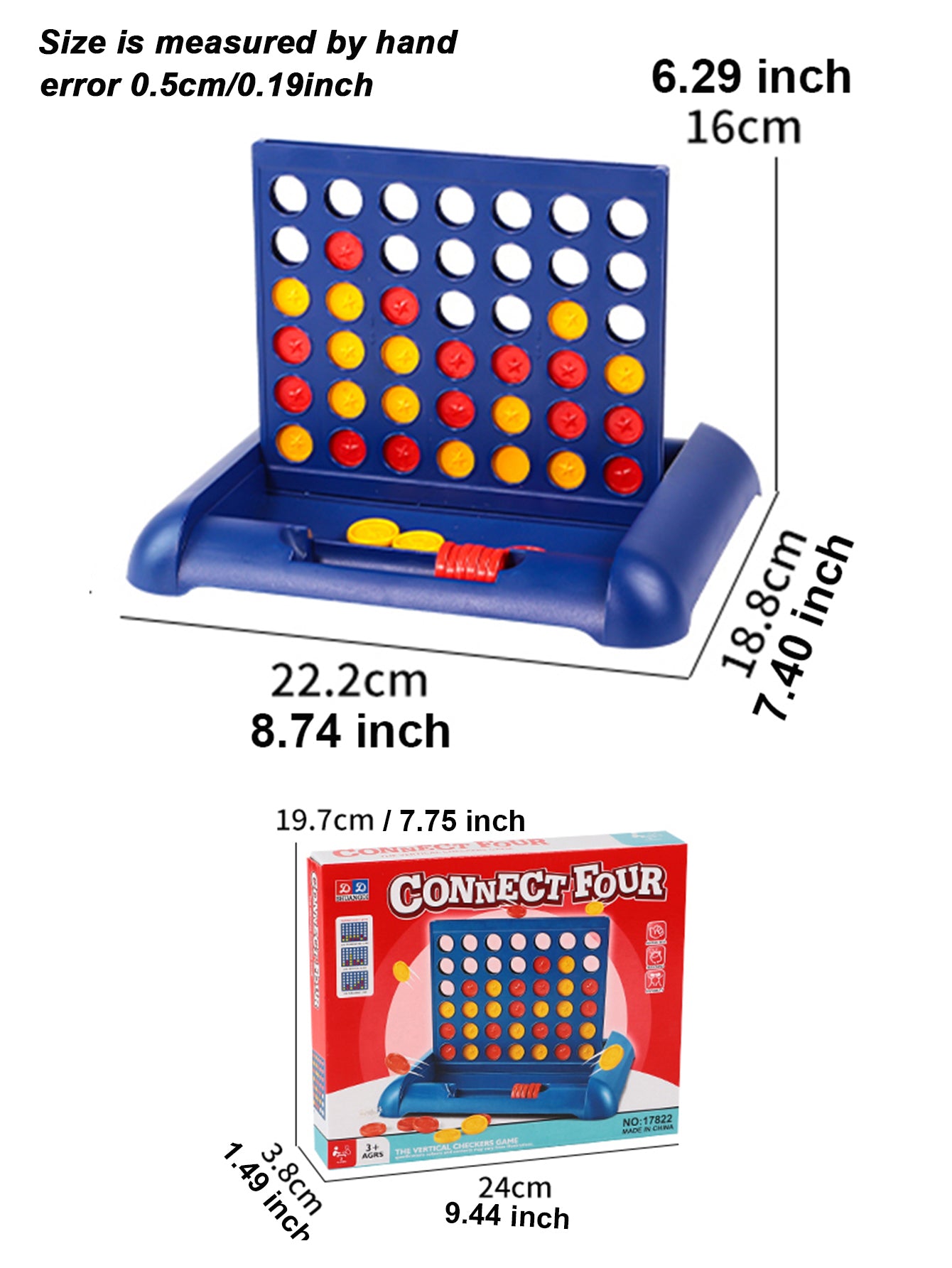 Connect 4 Classic Travel Board Games