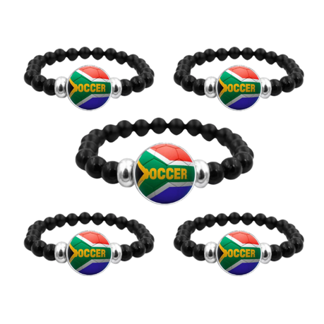 Soccer 5 pack Bracelet