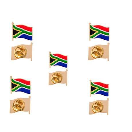 South Africa lapel pin 5 pack