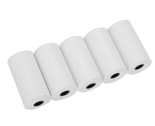 5 Pack Thermal Mini Printer Paper Rolls 57x25mm