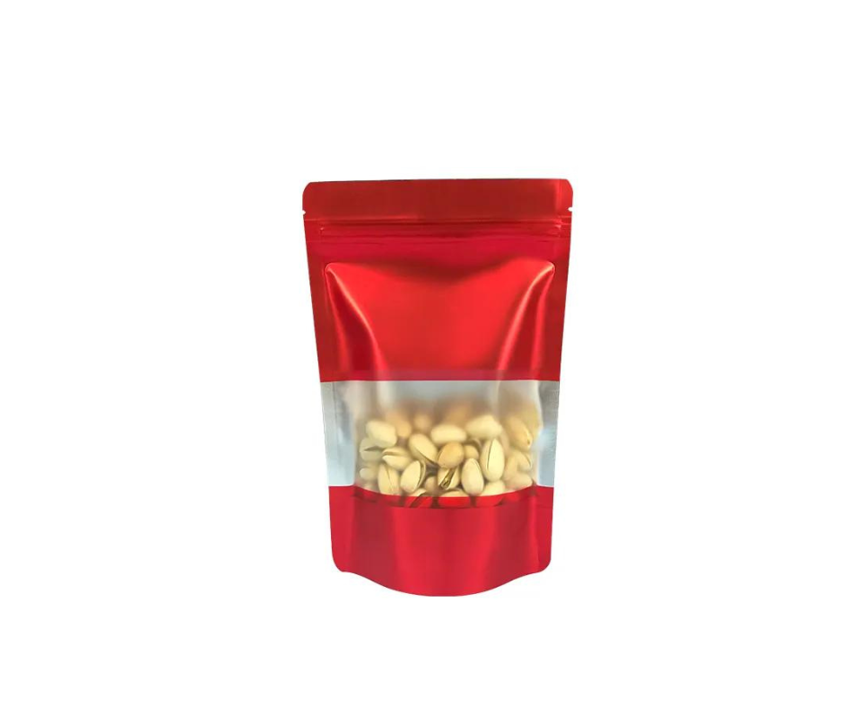 100 pack Resealable Colour Holographic Stand up Pouch Gift Package 15x22cm