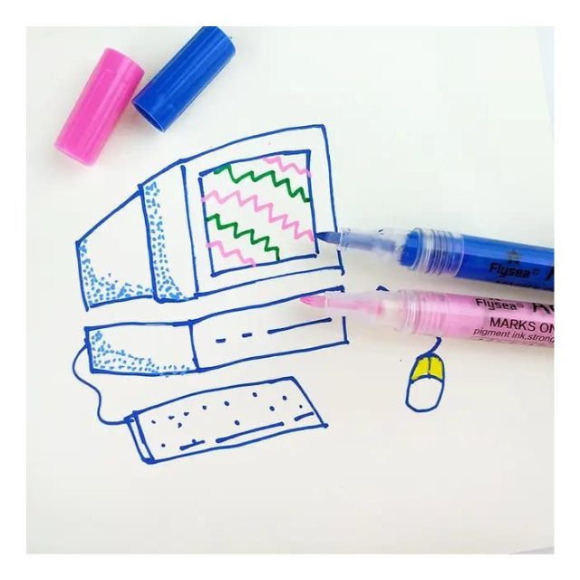 3PK Combo Acrylic Paint & Metallic Makers 10/12/18 Set