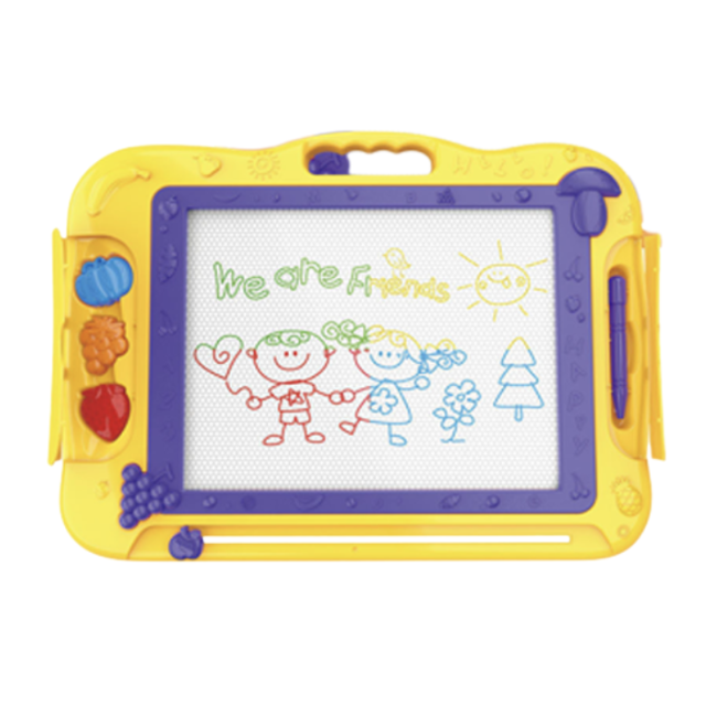 Doodle Colour Drawing Board Magnetic Sketch Pad with Stamps & Pen