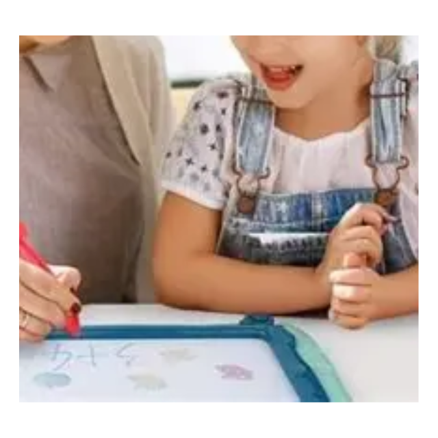 Doodle Colour Drawing Board Magnetic Sketch Pad with Stamps & Pen