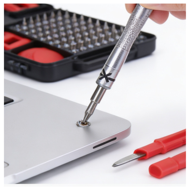 115 in 1 Multipurpose Precision Screwdriver Bits Set - Red